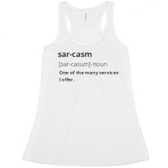 Ladies Flowy Racerback Tank