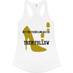 Ladies Slim Fit Racerback Tank Top