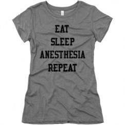 Ladies Slim Fit Super Soft Triblend Tee