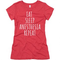 Ladies Slim Fit Super Soft Triblend Tee