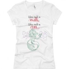 Ladies Slim Fit Basic Promo Jersey Tee