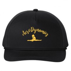 Snapback Five-Panel Rope Hat