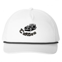 Snapback Five-Panel Rope Hat