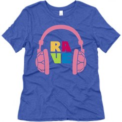 Ladies Relaxed Fit Super Soft Triblend Tee