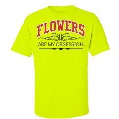 Unisex Ultra Cotton Safety Neon Crewneck Tee