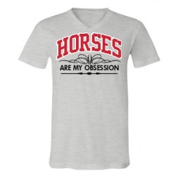 Unisex V-Neck Jersey Tee