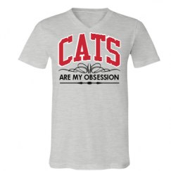 Unisex V-Neck Jersey Tee