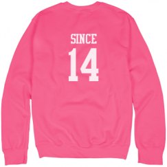 Unisex Neon Crewneck Sweatshirt