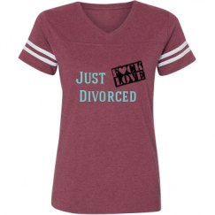 Ladies Relaxed Fit Vintage Sports Tee