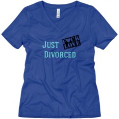 Ladies Relaxed Fit V-Neck Tee