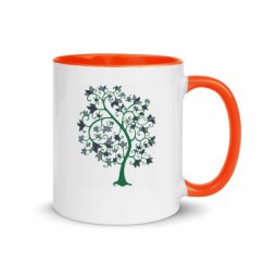 11oz Ceramic Mug with Color Inside