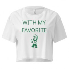 Ladies Festival Cali Crop Top Tee