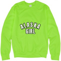 Unisex Neon Crewneck Sweatshirt
