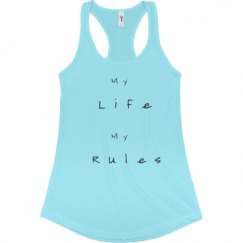 Ladies Slim Fit Racerback Tank Top
