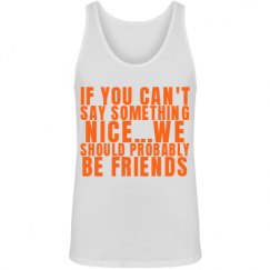 Unisex Jersey Tank Top