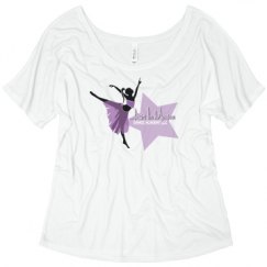 Ladies Flowy Slouchy Tee