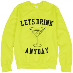 Unisex Neon Crewneck Sweatshirt
