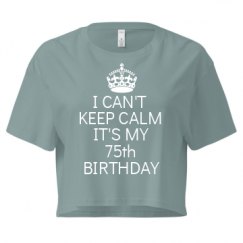 Ladies Festival Cali Crop Top Tee