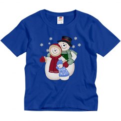 Snowman Family Christmas