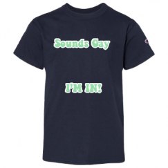 Youth Champion Short Sleeve Tagless Tee