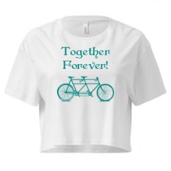 Ladies Festival Cali Crop Top Tee