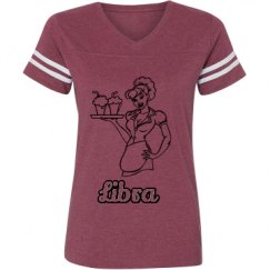 Ladies Relaxed Fit Vintage Sports Tee