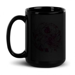 15oz Black Glossy Mug