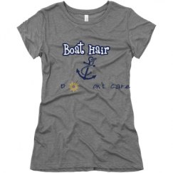 Ladies Slim Fit Super Soft Triblend Tee