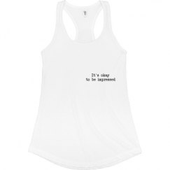 Ladies Slim Fit Racerback Tank Top