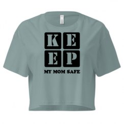 Ladies Festival Cali Crop Top Tee