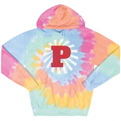 Unisex Tie-Dye Fleece Hoodie
