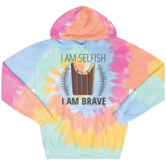 Unisex Tie-Dye Fleece Hoodie