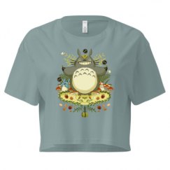 Ladies Festival Cali Crop Top Tee