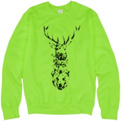 Unisex Neon Crewneck Sweatshirt