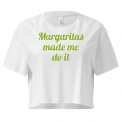 Ladies Festival Cali Crop Top Tee