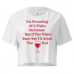 Ladies Festival Cali Crop Top Tee