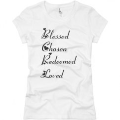 Ladies Slim Fit Basic Promo Jersey Tee