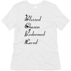 Ladies Relaxed Fit Super Soft Triblend Tee