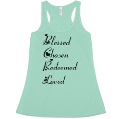 Ladies Flowy Racerback Tank