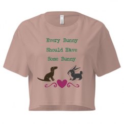 Ladies Festival Cali Crop Top Tee