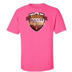 Unisex Ultra Cotton Safety Neon Crewneck Tee