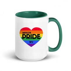 15oz Ceramic Mug with Color Inside