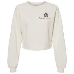 Women's Raglan Pullover Fleece