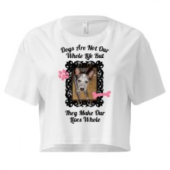 Ladies Festival Cali Crop Top Tee