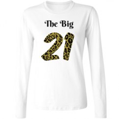 Ladies Relaxed Fit Basic Long Sleeve Tee