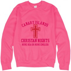 Unisex Neon Crewneck Sweatshirt