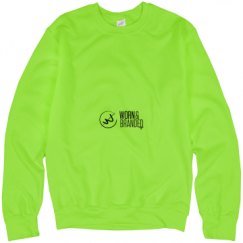 Unisex Neon Crewneck Sweatshirt