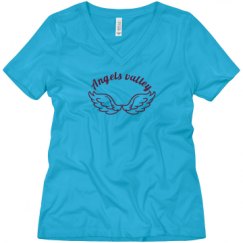 Ladies Relaxed Fit V-Neck Tee