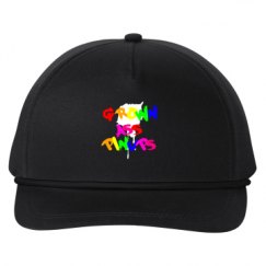 Snapback Five-Panel Rope Hat