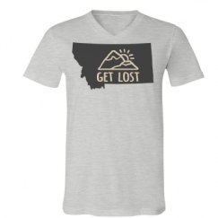 Unisex V-Neck Jersey Tee